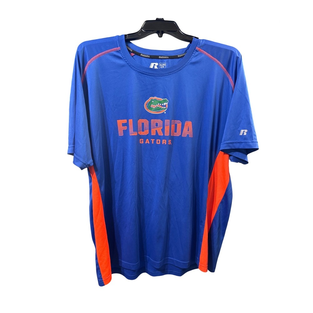 Florida Gators Shirt Performance Blue 3XL NCAA Athletic Sporty T-Shirt
